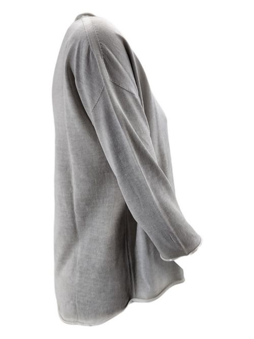 Beige oversized airbrushed sweater A rovescio | 7109-3320